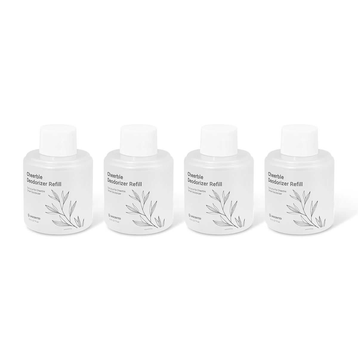 Cheerble Deodorizer Refill 4-Pack