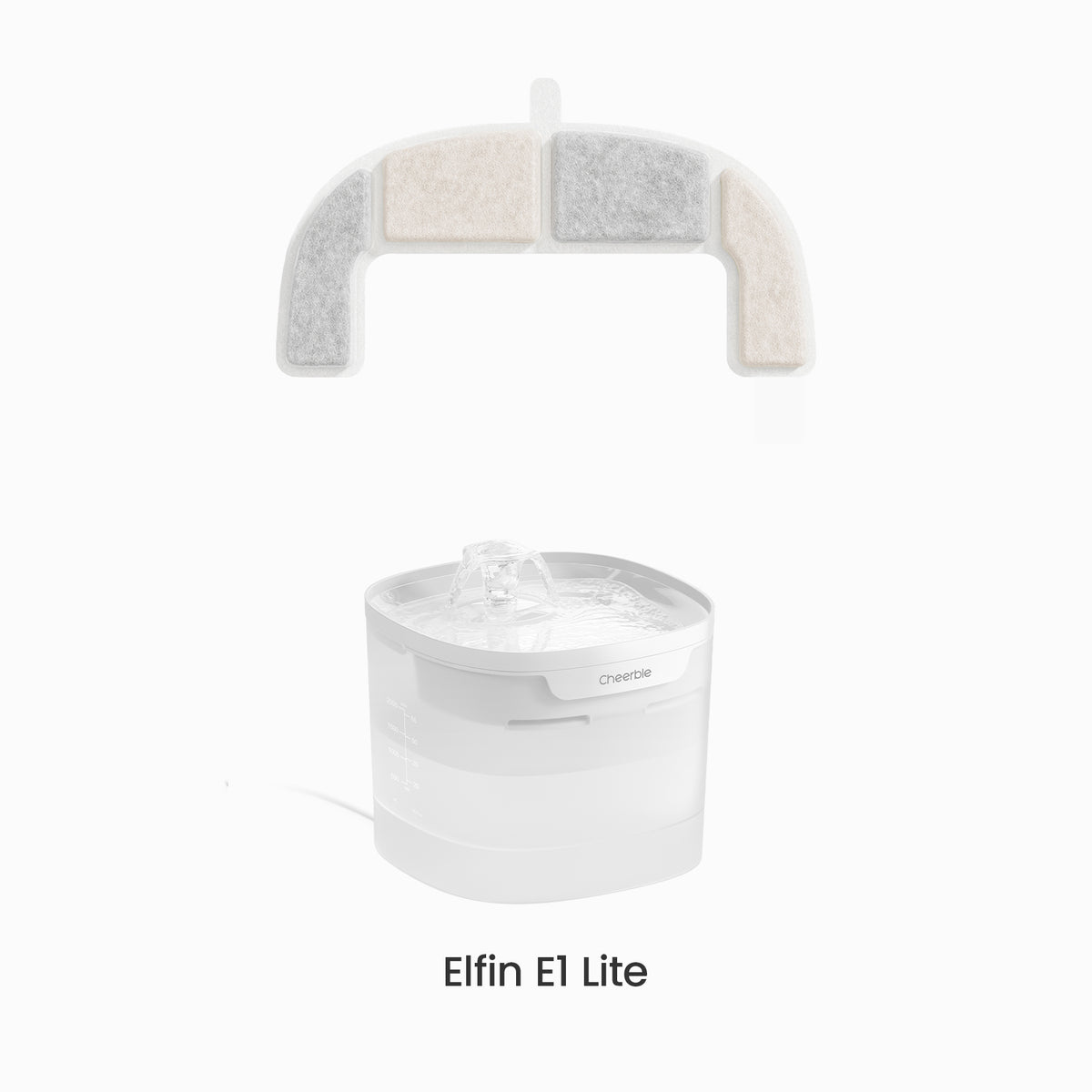 Pet Fountain Replacement Filters for E1 Lite