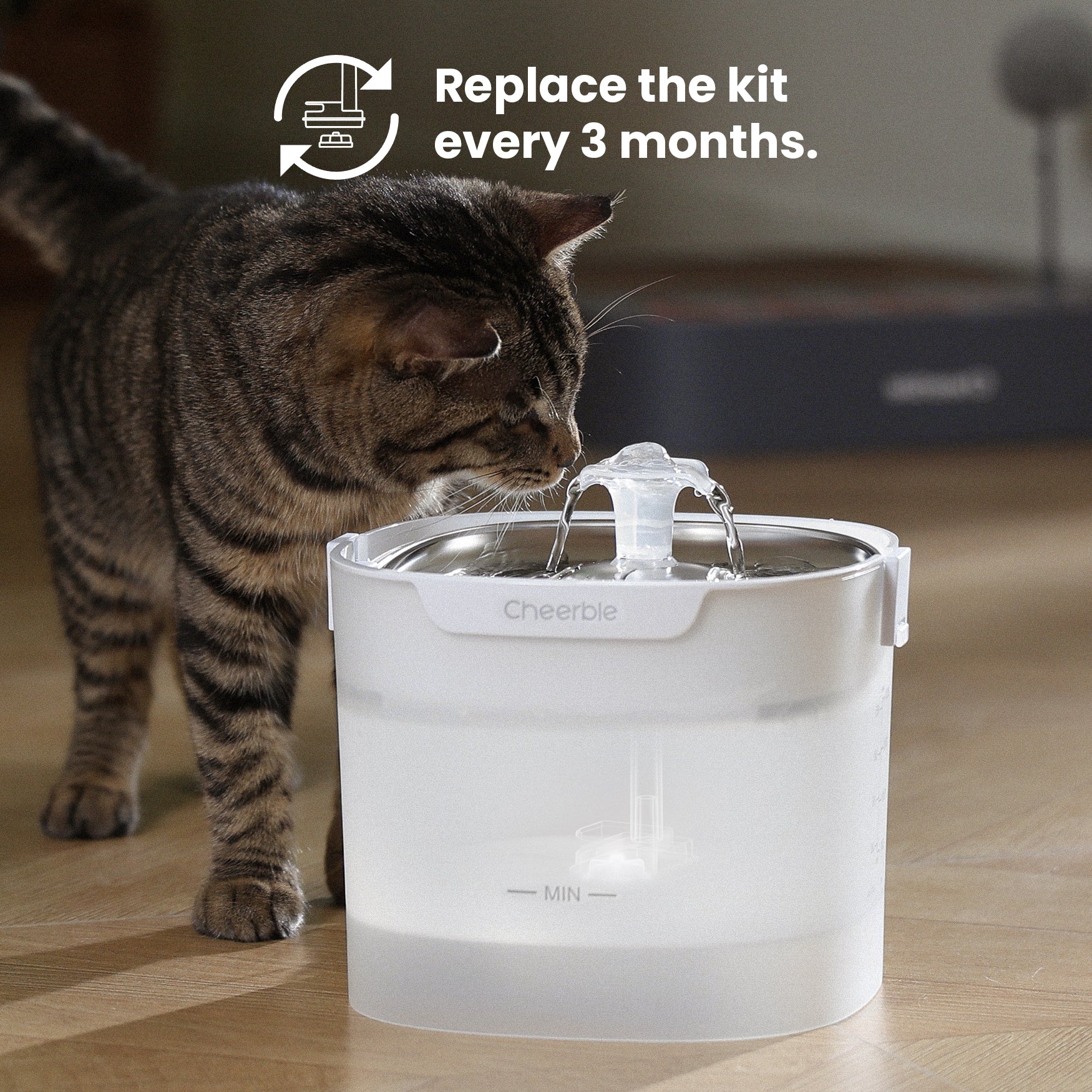 Pet Fountain Replacement Filters for E1S