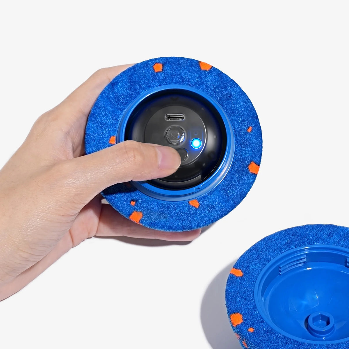 Cheerble Wicked Ball Air activation. Smart dog toy #Color_Royal Blue
