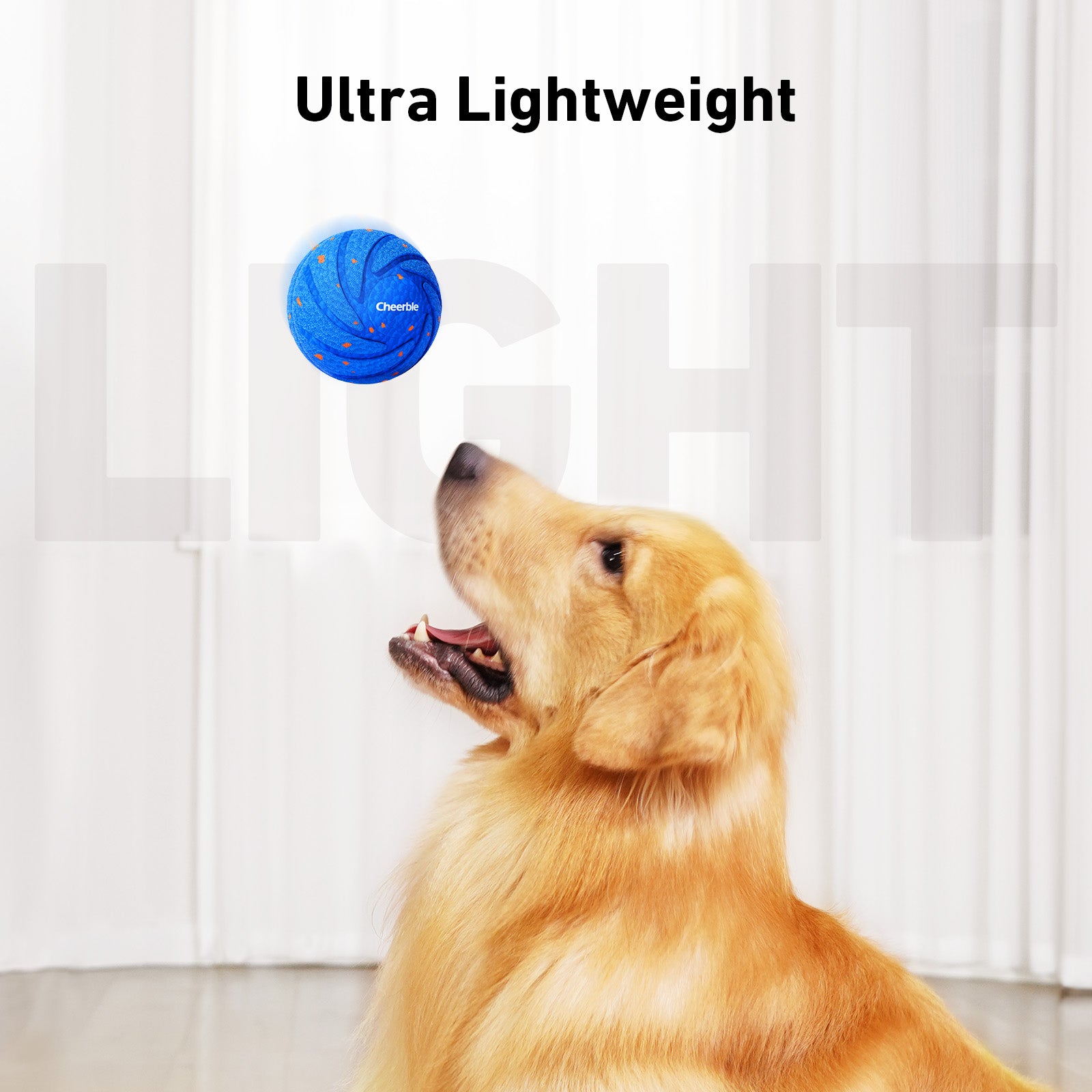 Wicked Ball Air - Ultra Lightweight Interactive Toy for Dogs
