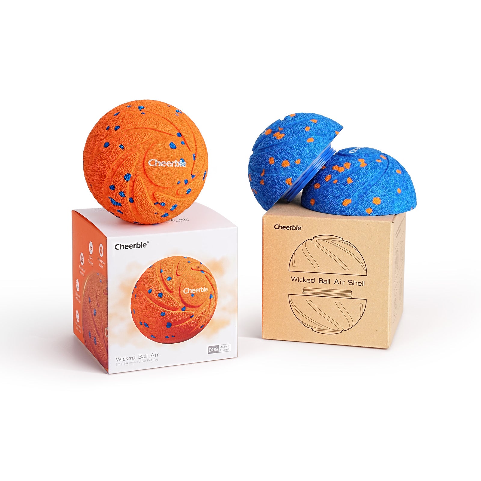 Cheerble Wicked Ball Air & Shell Bundle product shot