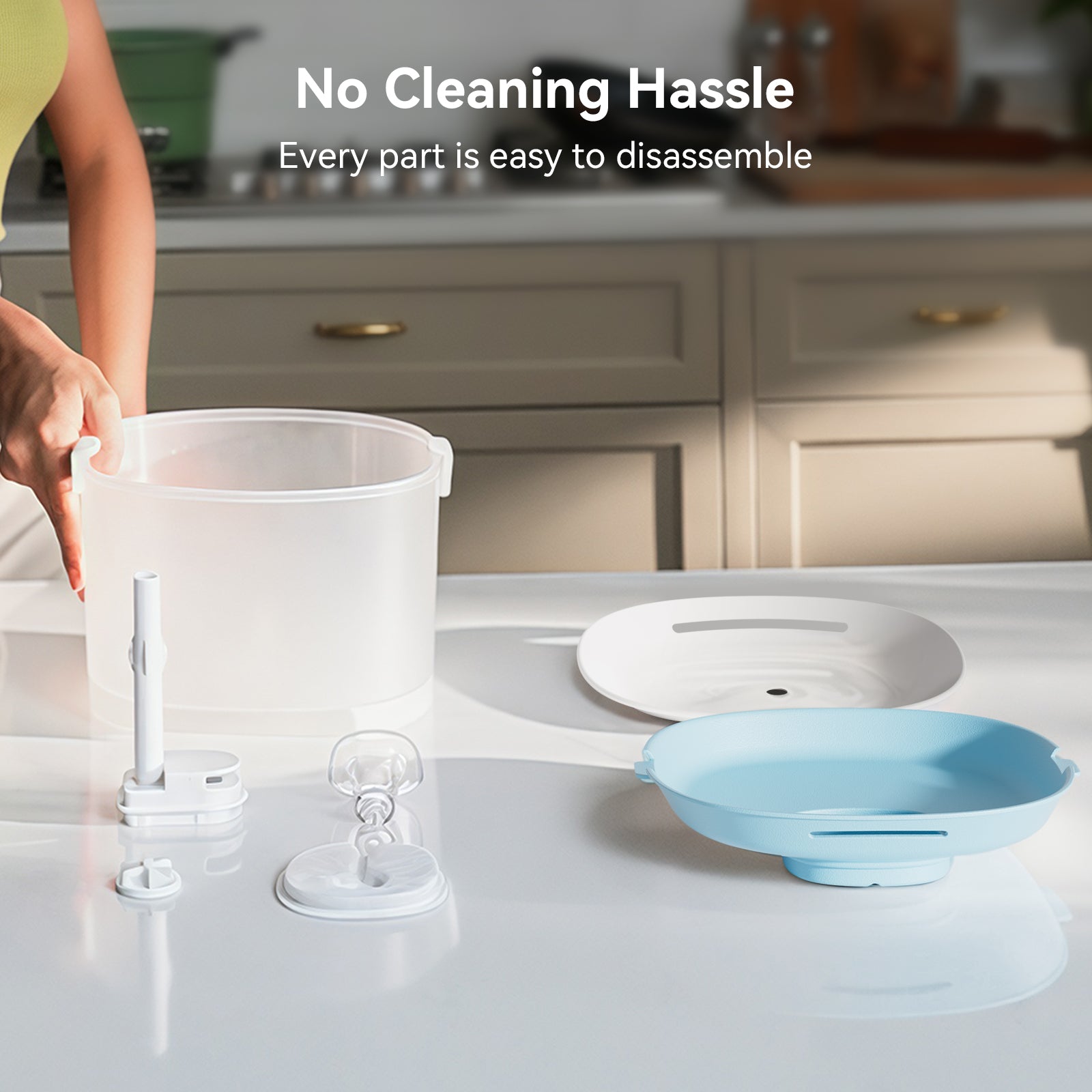 Cheerble Pet Fountain Elfin E1 : Easy to disassemble and clean