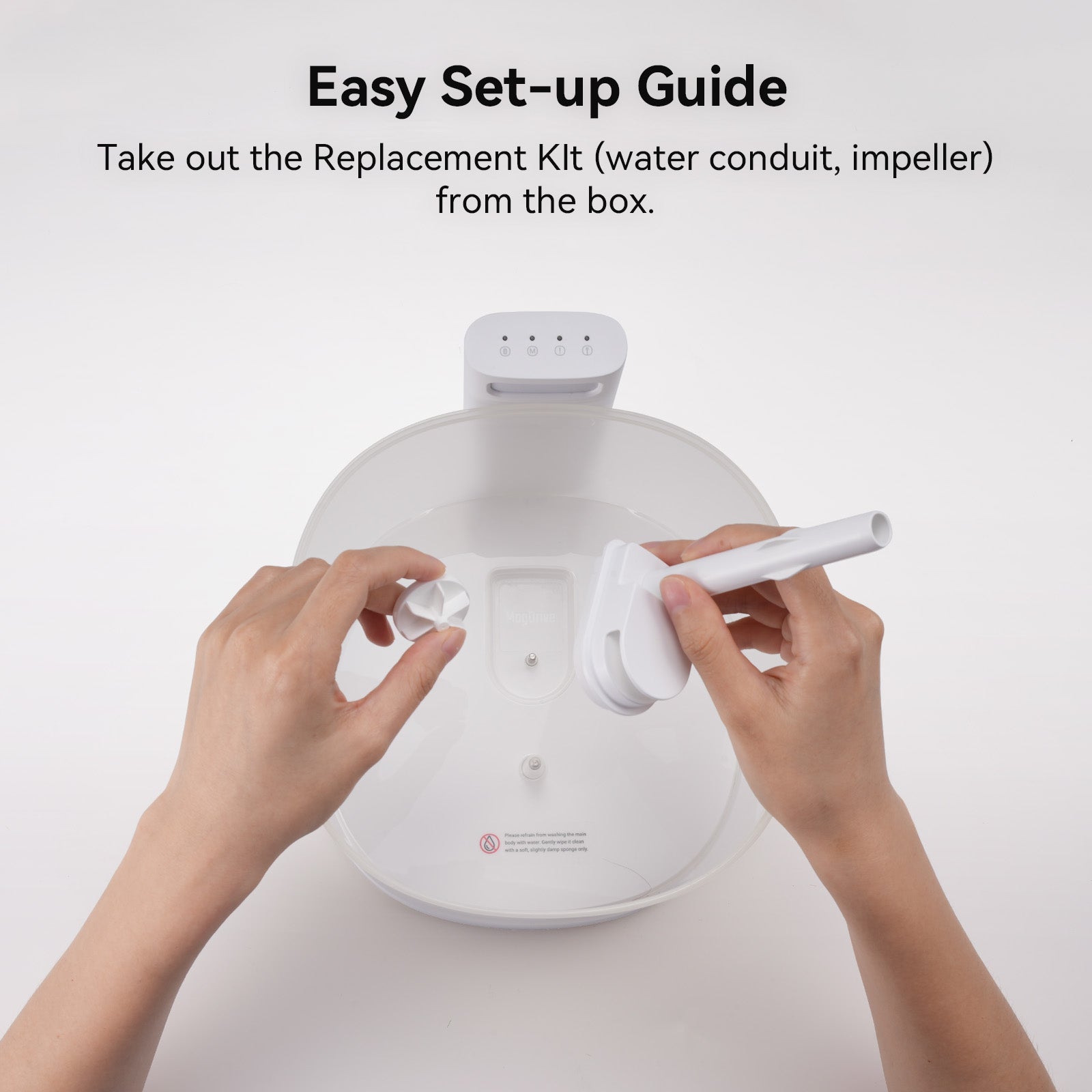 Cheerble Pet Fountain Replacement Kit: Easy setup guide