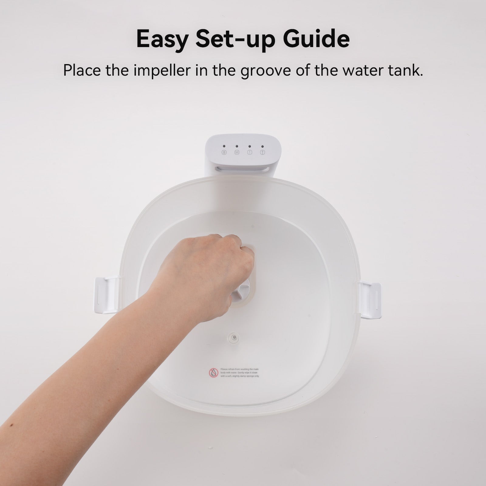 Cheerble Pet Fountain: Easy impeller setup guide