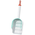 Rotatable litter scoop for easy cat litter box cleaning