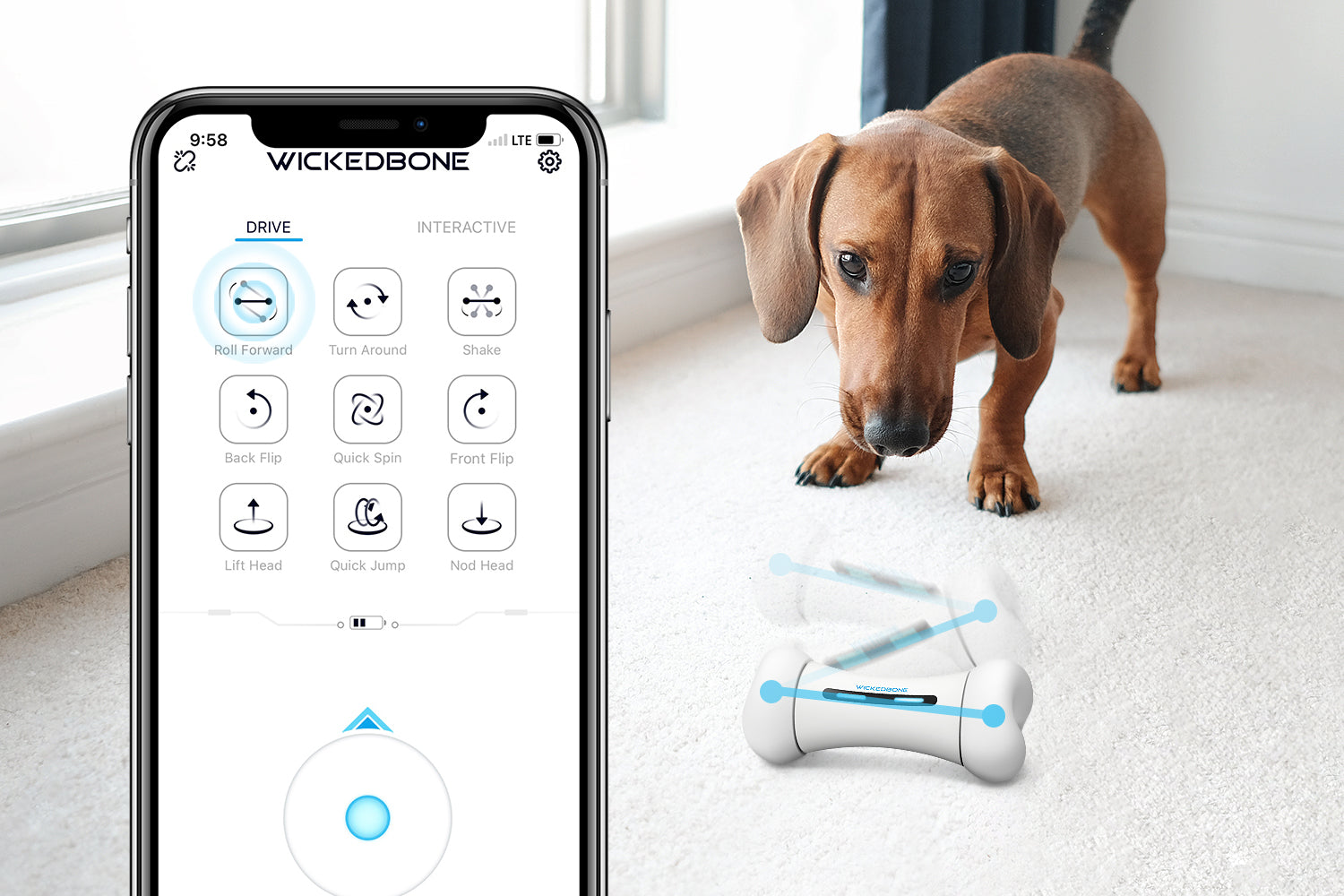 WICKEDBONE: World's First Smart & Interactive Dog Toy by Cheerble