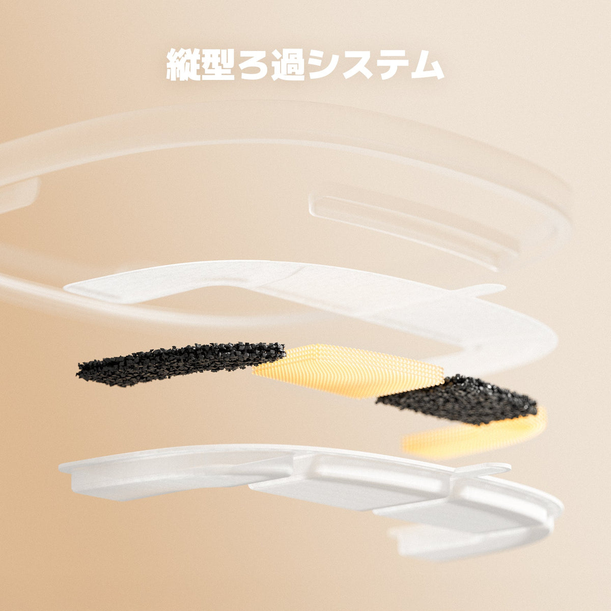@ja Cheerble Elfin E1 Lite 給水器：縦型ろ過システム