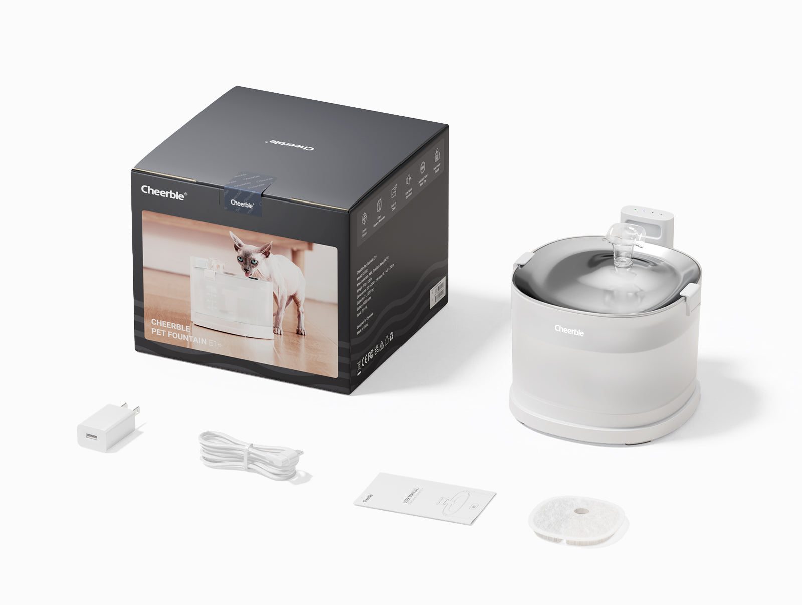 Pet Fountain Elfin E1+ | Fresh Water for Pets | Buy Now