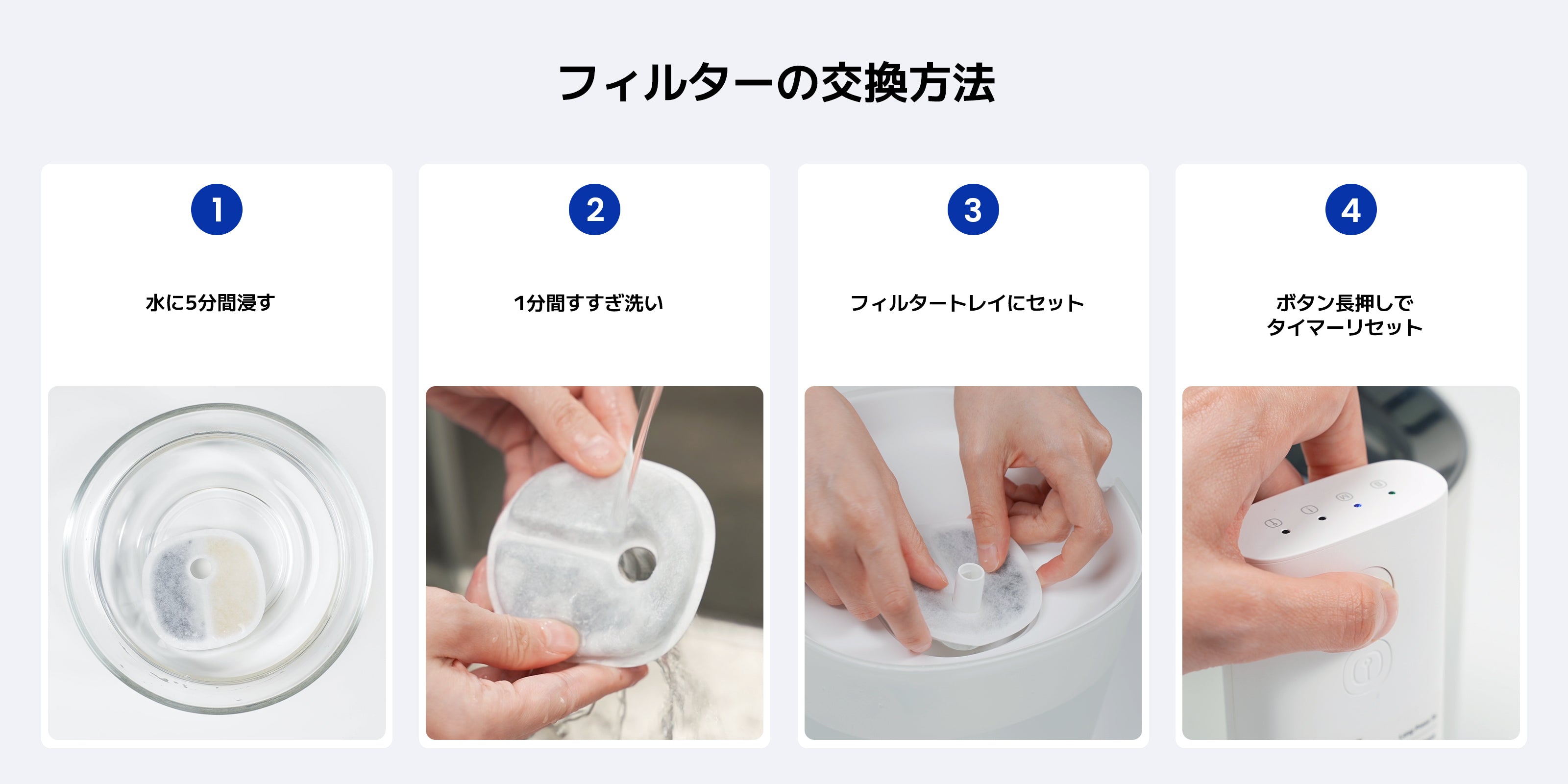 ペット給水器キット | 新鮮な水 | お手入れ簡単