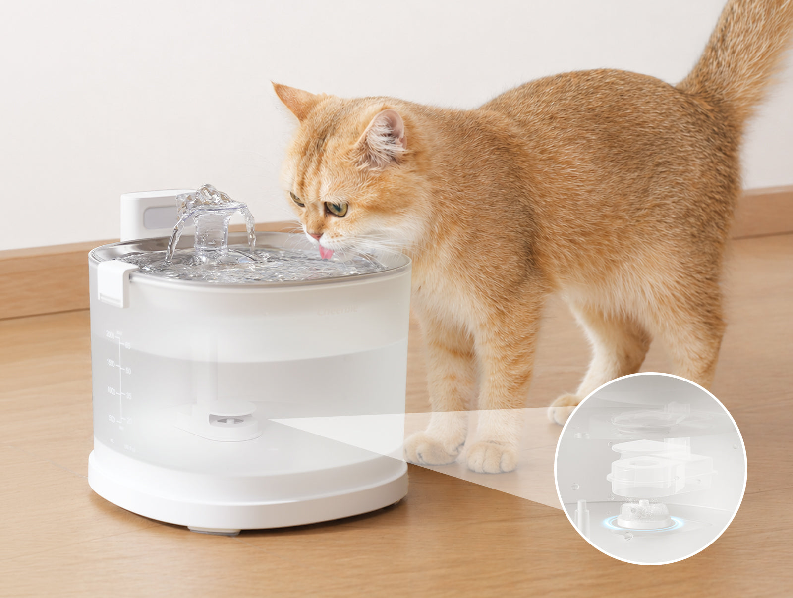ペット用給水器 エルフィン E1+ | ペット用フレッシュウォーター | 今