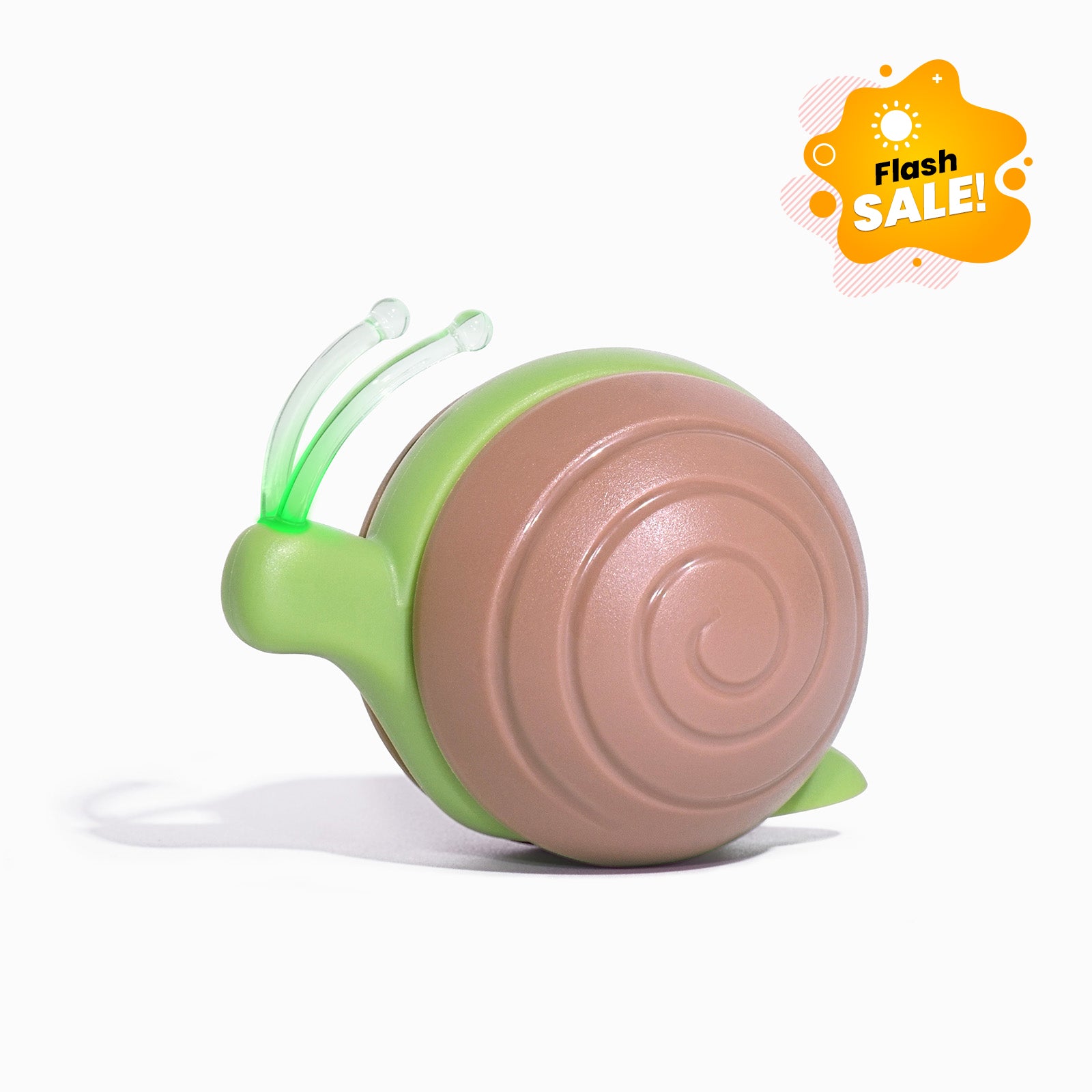Wicked Snail interactive cat toy in the shape of a snail